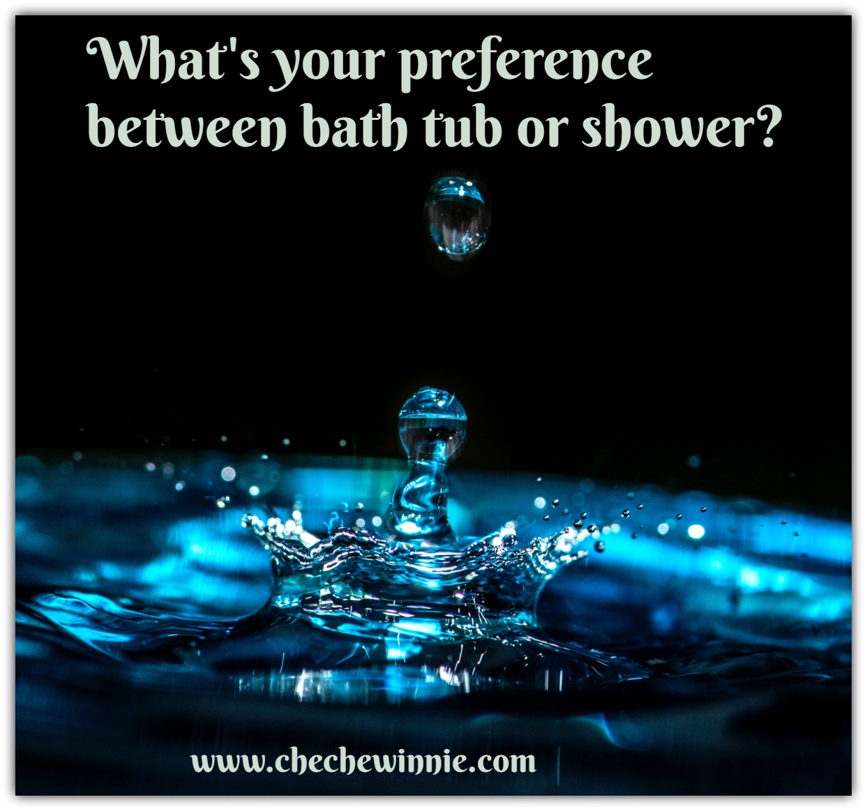 What's your preference between bathtub or shower?