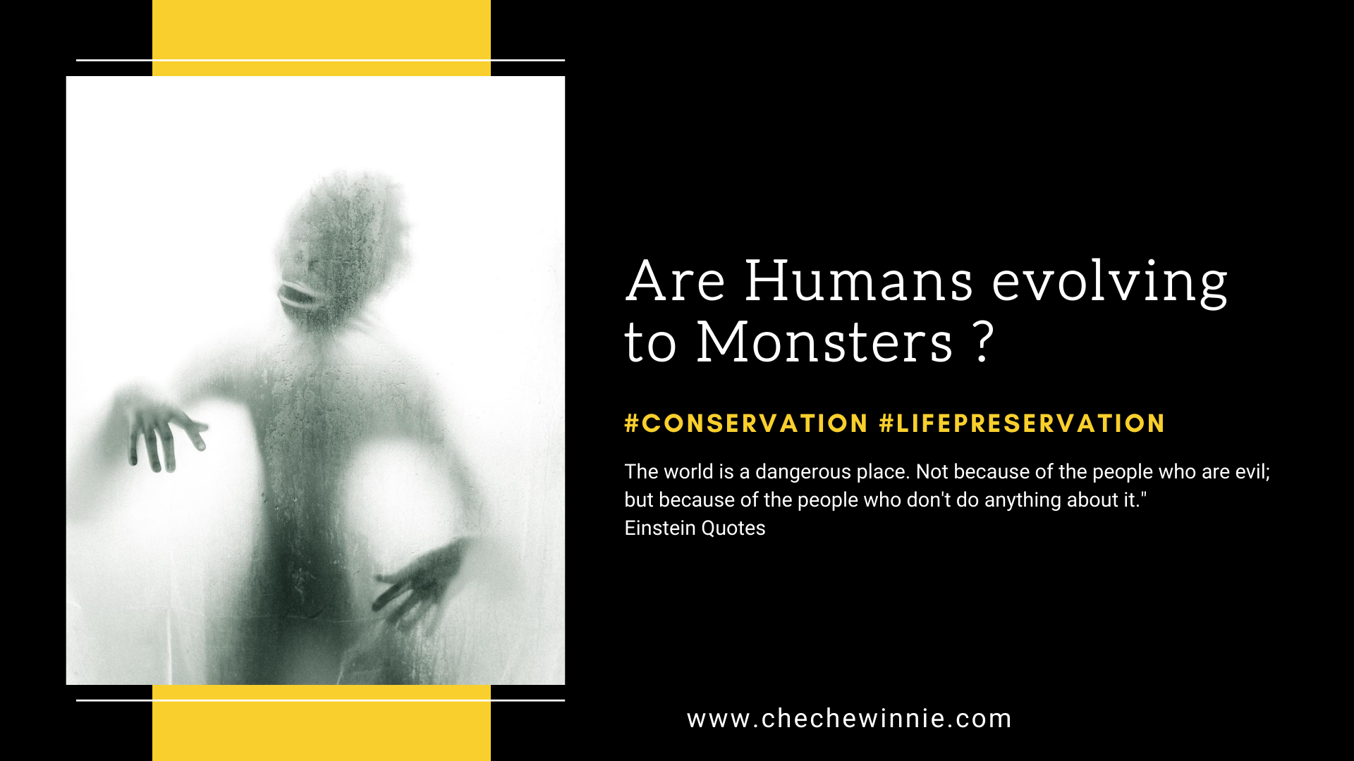 Are Humans evolving to Monsters ?