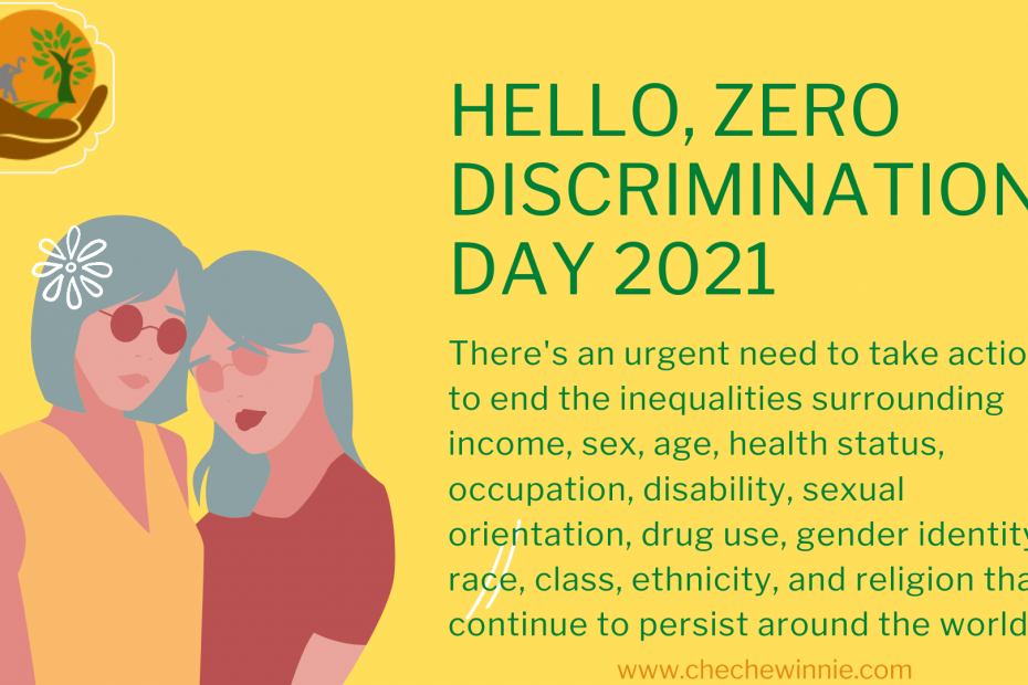 Hello, Zero Discrimination Day 2021