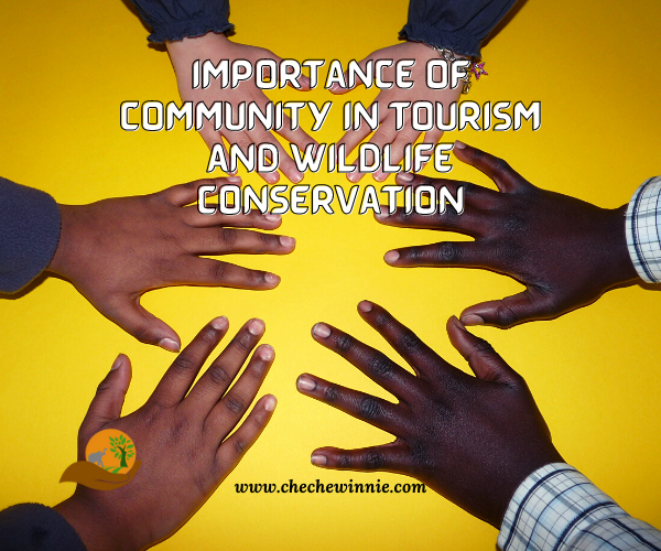 Importance of community in tourism and wildlife conservation