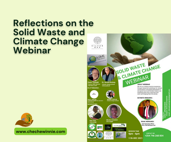 Reflections on the Solid Waste and Climate Change Webinar