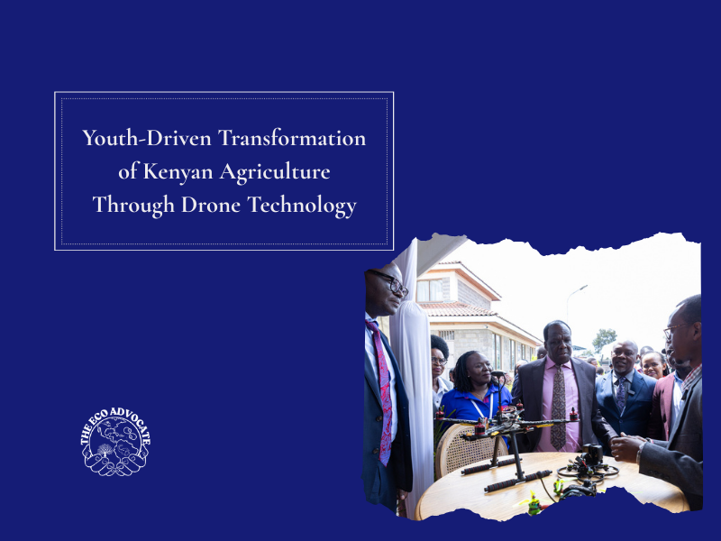 Youth-Driven Transformation of Kenyan Agriculture Through Drone Technology