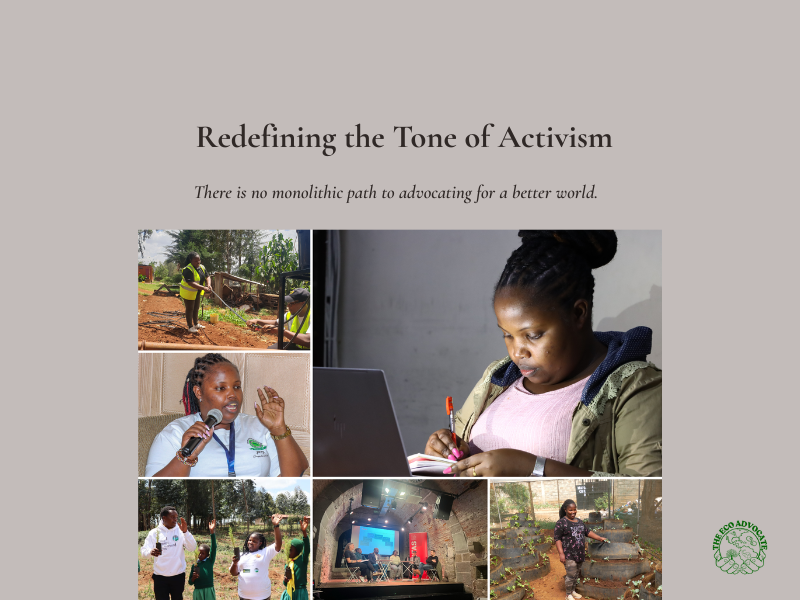 Redefining the Tone of Activism