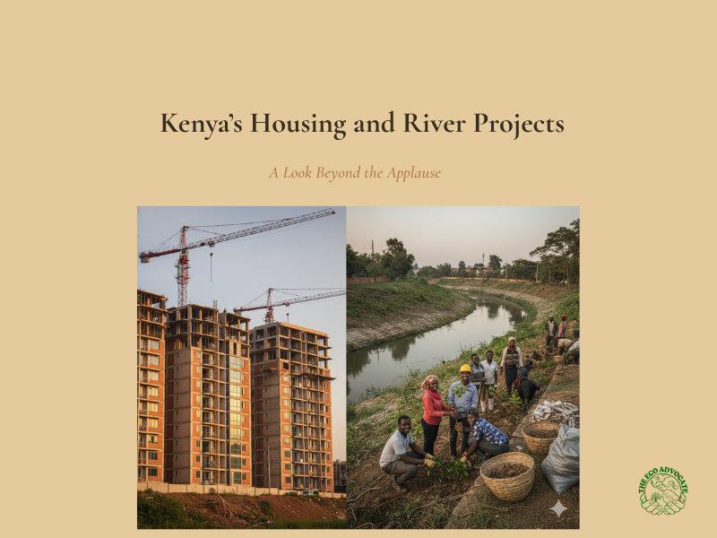 Kenya’s Housing and River Projects: A Look Beyond the Applause