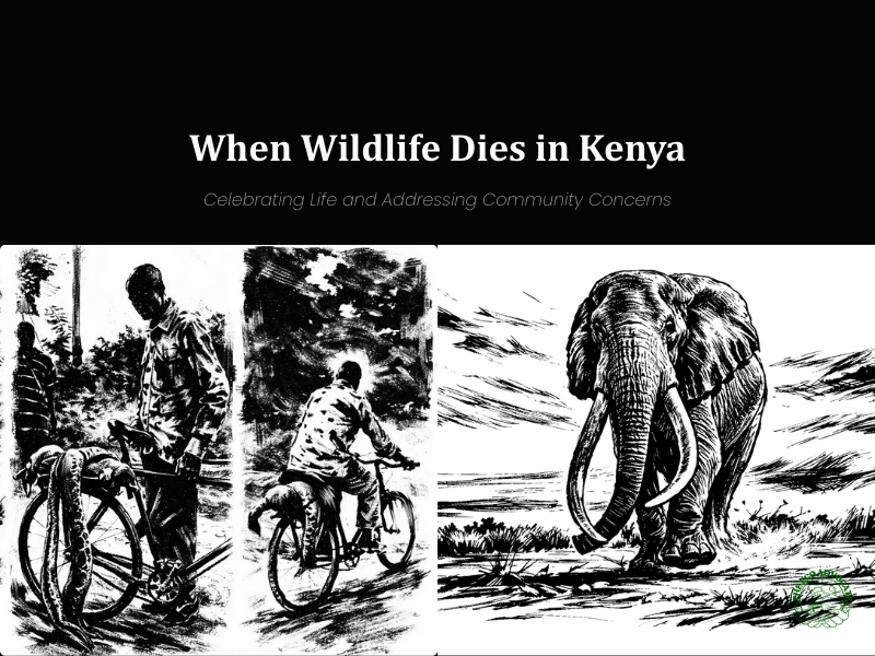 When Wildlife Dies in Kenya: Celebrating Life and Addressing Community Concerns